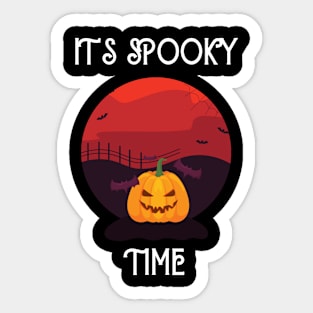 It's Spooky Time Halloween Sticker